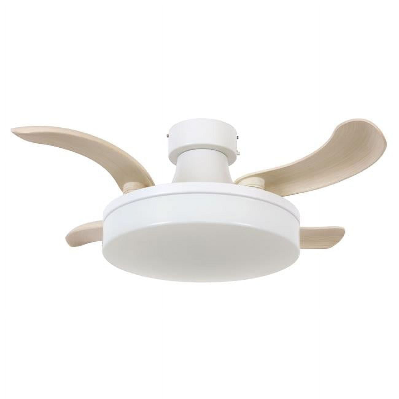 Picture of Fanaway 21066401 Fanaway Orbit 36-inch Matte White Ceiling Fan with Light