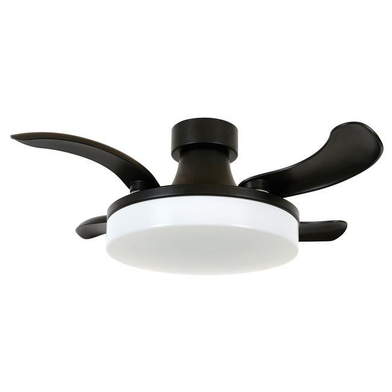 Picture of Fanaway 21066501 Fanaway Orbit 36-inch Matte Black Ceiling Fan with Light