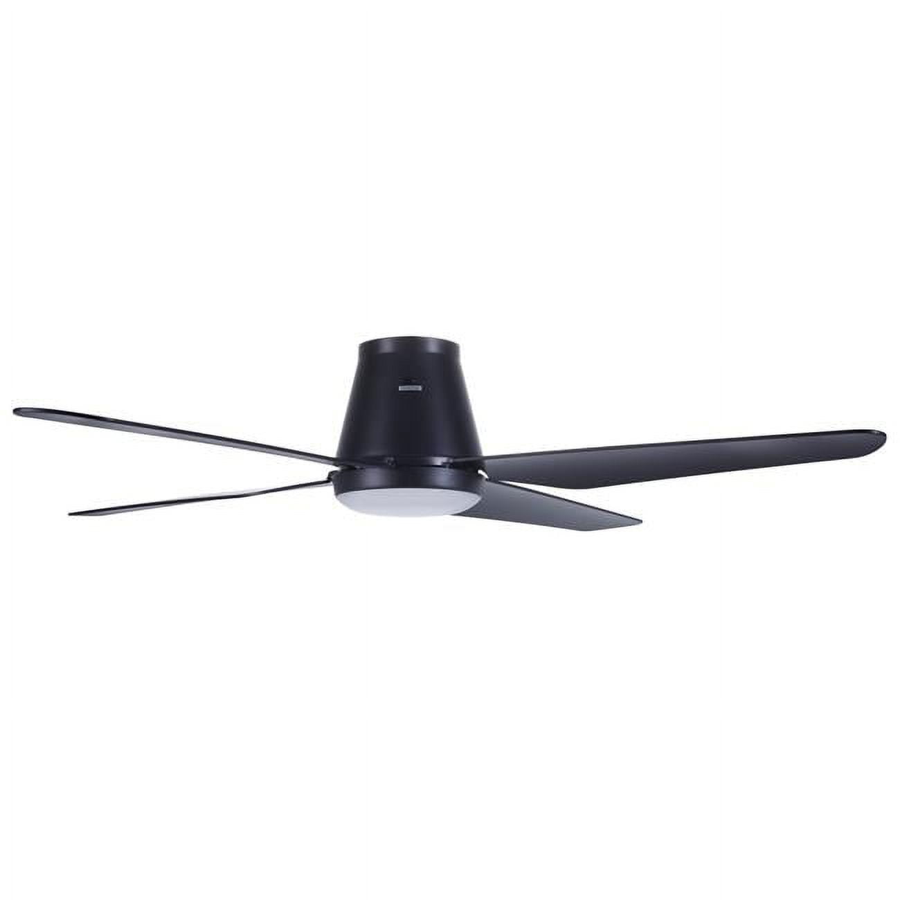 Picture of Lucci Air 21300201 Lucci Air Aria Hugger 52&apos; CTC Black Light with Remote Ceiling Fan