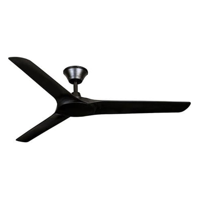 Picture of Lucci Air 21321601 Lucci Air Abyss Black 56-inch Indoor/Outdoor Ceiling Fan with Black Blades