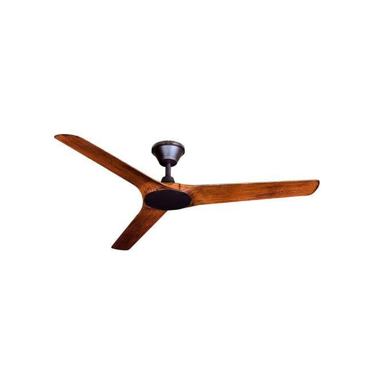 Picture of Lucci Air 21321701 Lucci Air Abyss Oil Rubbed Bronze 56-inch Indoor/Outdoor Ceiling Fan with Koa Blades
