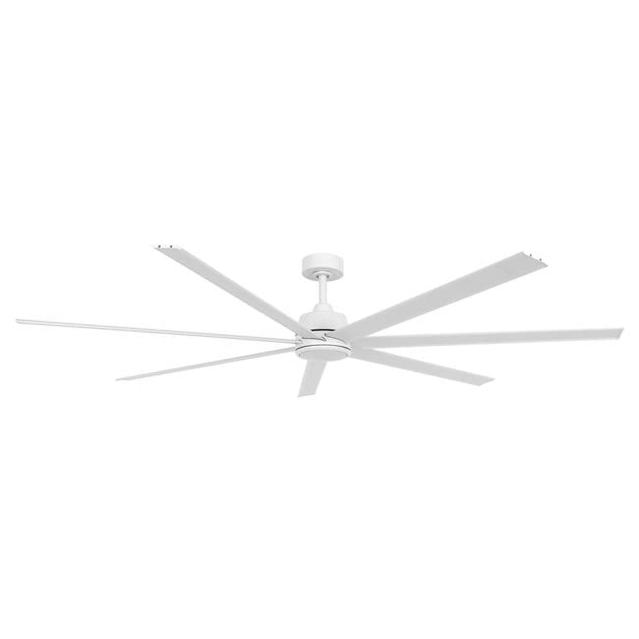 Picture of Lucci Air 21610801 Lucci Air 72&apos; Atlanta Indoor/Outdoor White DC Ceiling Fan with LED Light and Remote