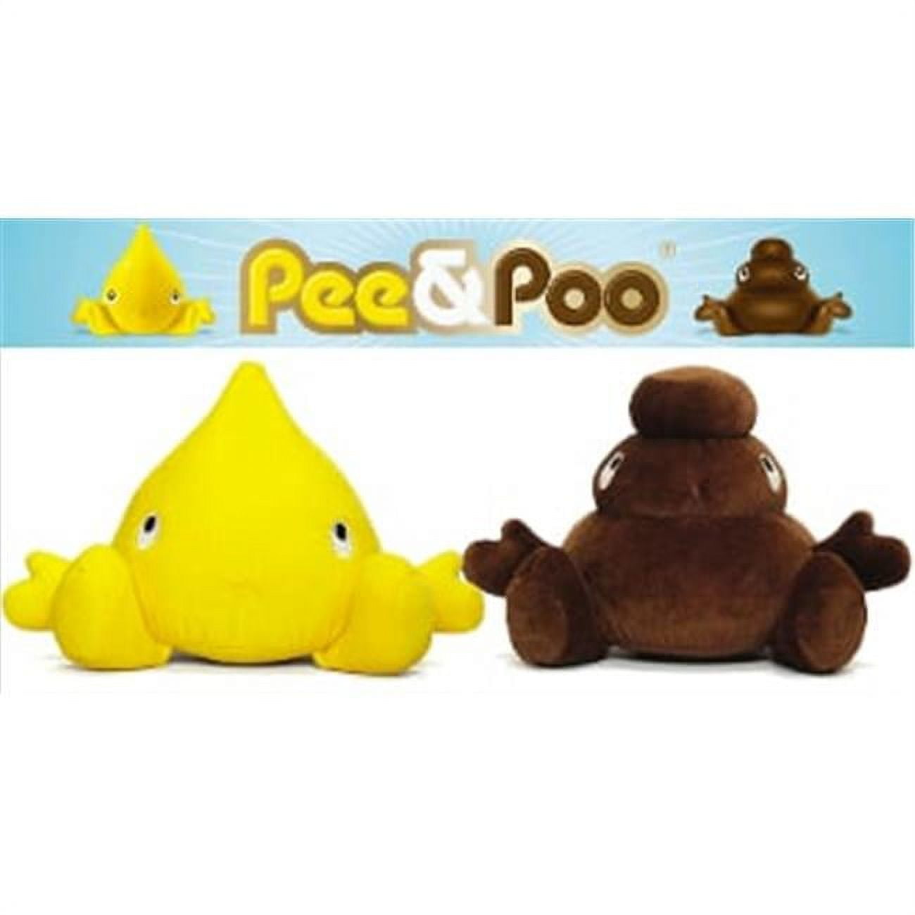 Picture of Bed of Nails 2010 Pee & Poo Duo Plush Set - Large