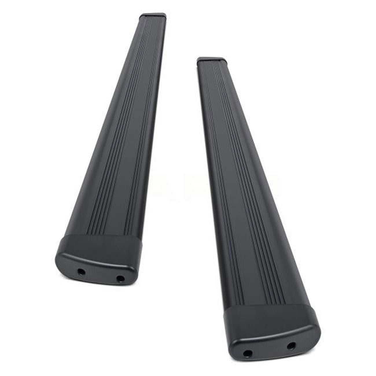 6 in. R66 Series Running Boards with Integrated LED Light, Black