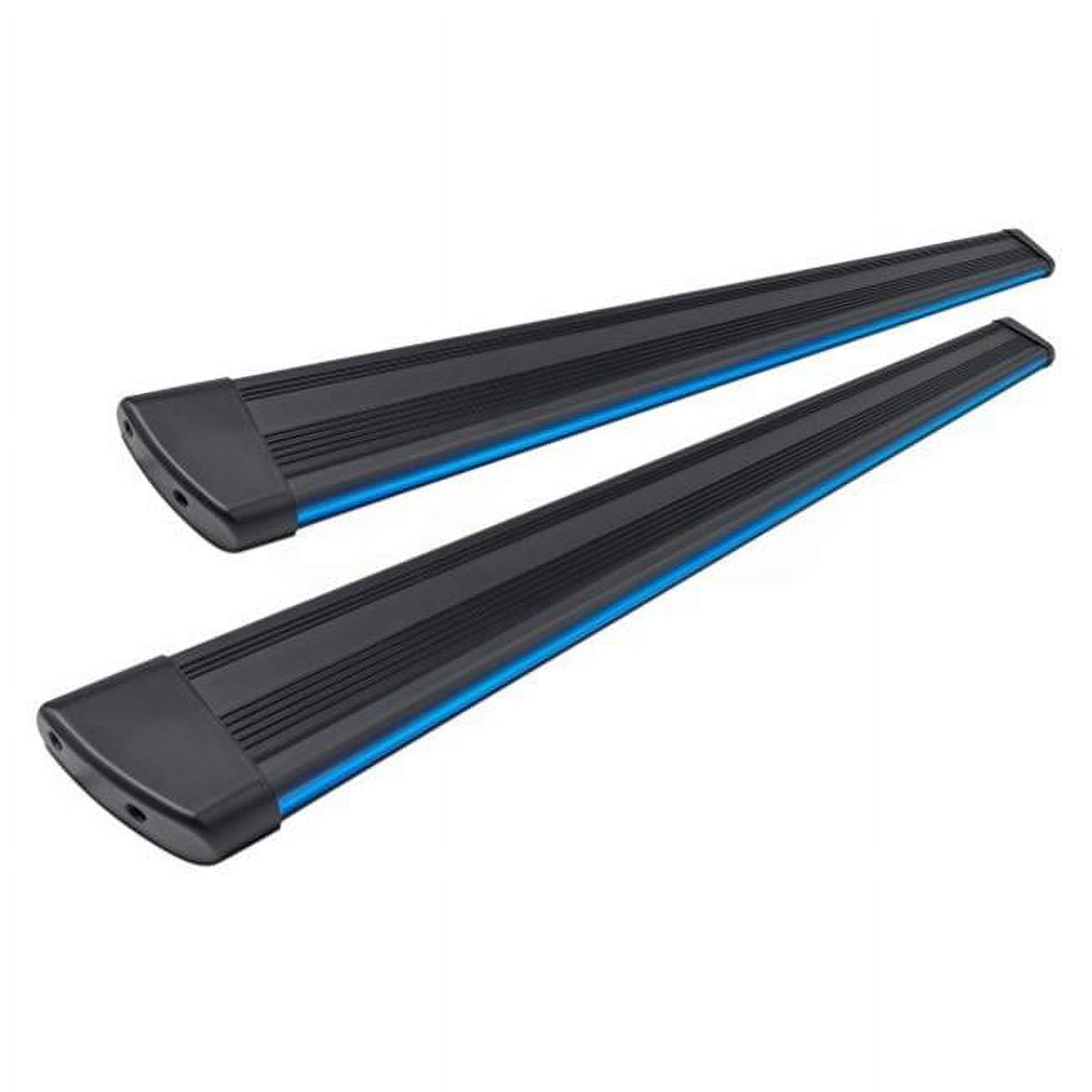 6 in. R66 Series Running Boards with Integrated LED Light for 2020-2021 Kia Telluride - Blue