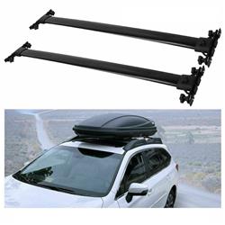 CBTO-732-90 Top Roof Rack Cross Bar Luggage for 2008-2013 Toyota Highlander - Black -  Broadfeet Motorsports Equipment