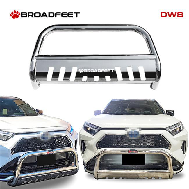 DW8 Wide Design Front Bull Bar with Skid Plate for 2020-2023 Tesla Model Y