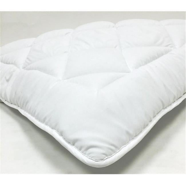 Picture of Bed in a Bag 3120 Fully Reversible Double Life 1 in. Down Alternative Mattress Topper & Pad with Stay Tight Anchor Straps - Olyphic Queen