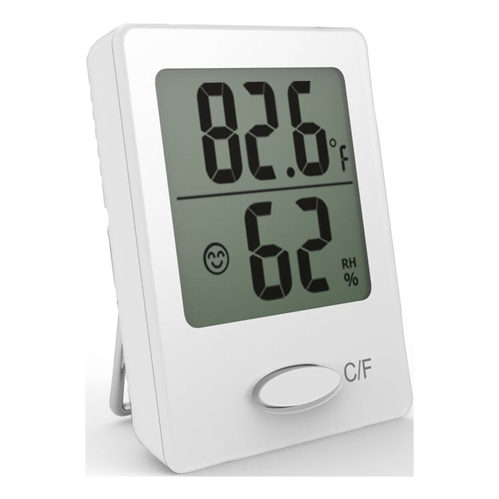Picture of Baldr TH0119WH1 Mini Digital Hygro Thermometer&#44; White