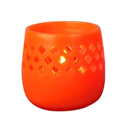 Picture of Biedermann & Sons C477 Orange Citronella Lantern Cand&#44; Pack of 4