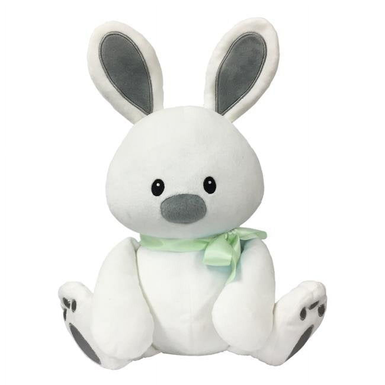 Picture of Borders Unlimited 90034 Sweet Dreams Furry Friends Cloud Bunny with Green Ribbon for 3 Plus Years Old Children