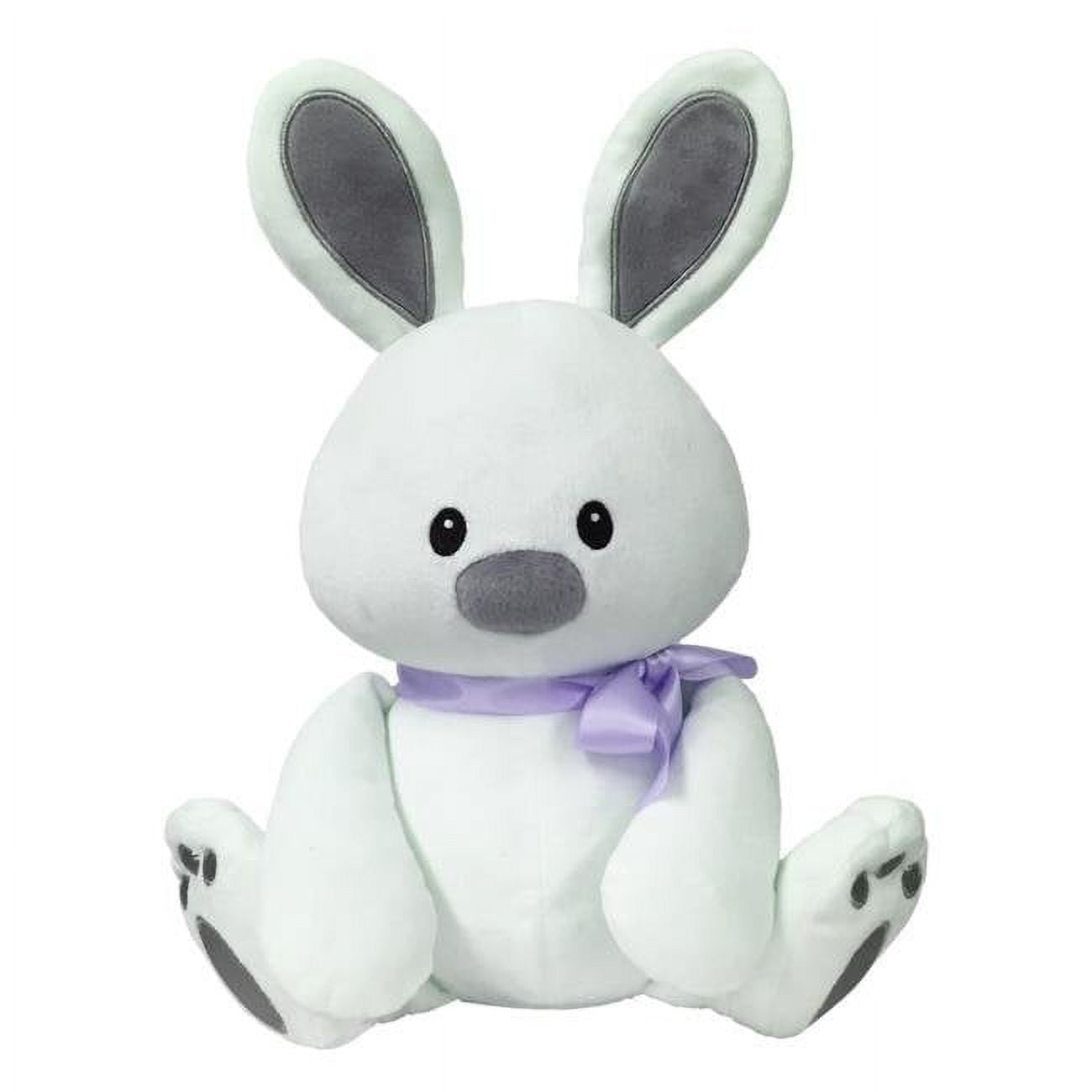 Picture of Borders Unlimited 90035 Sweet Dreams Furry Friends Cloud Bunny with Lavender Ribbon for 3 Plus Years Old Children