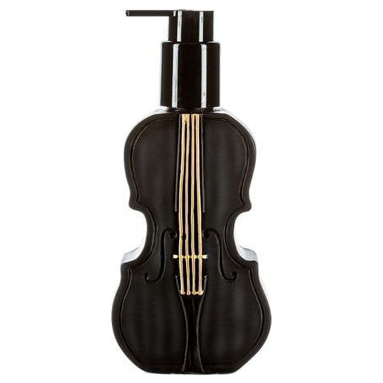 Picture of Borders Unlimted 70010 Music Black Violin Lotion & Soap Dispenser