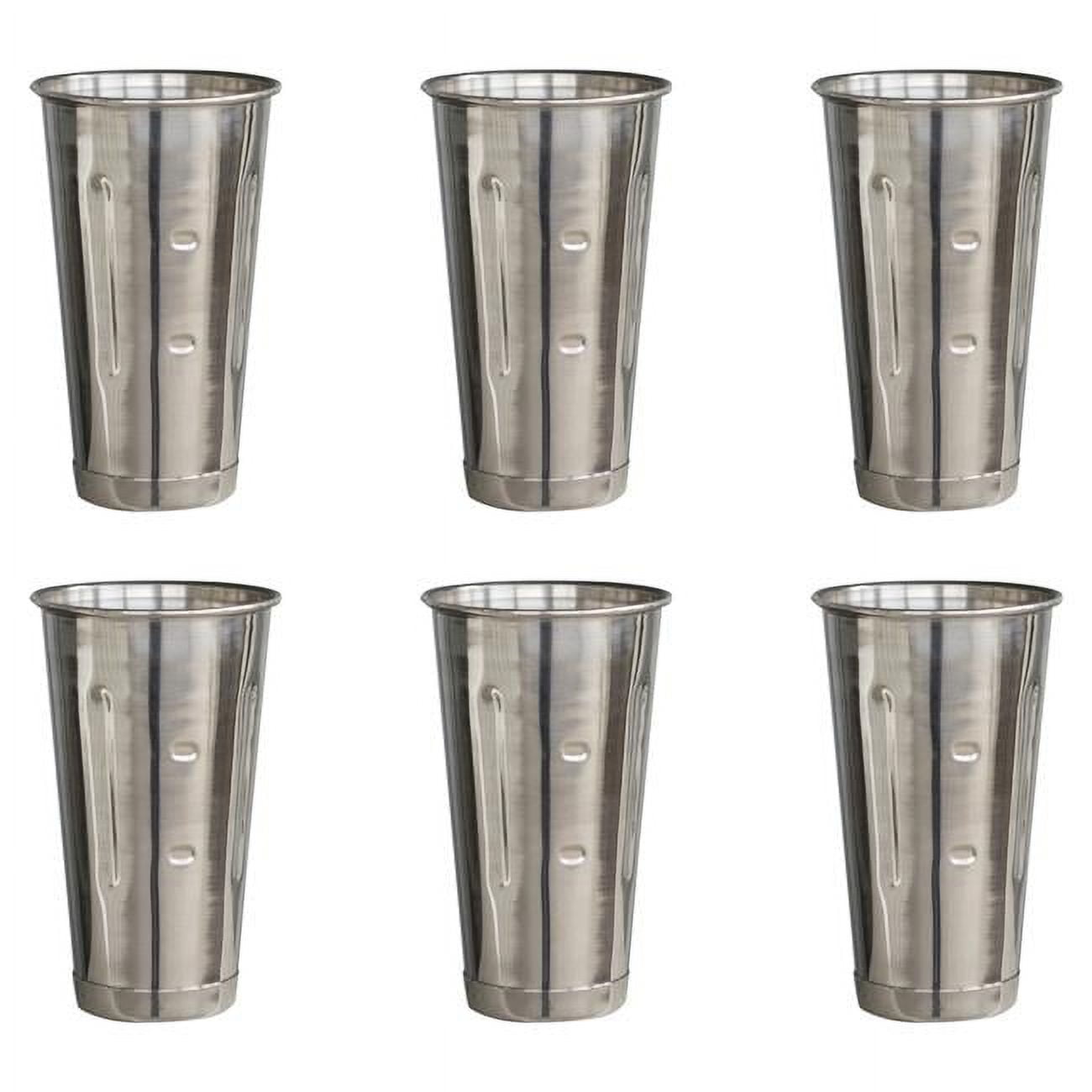 Picture of AmeriHome MALT306P 30 oz Stainless Steel Malt Cup Set, - 6 Piece