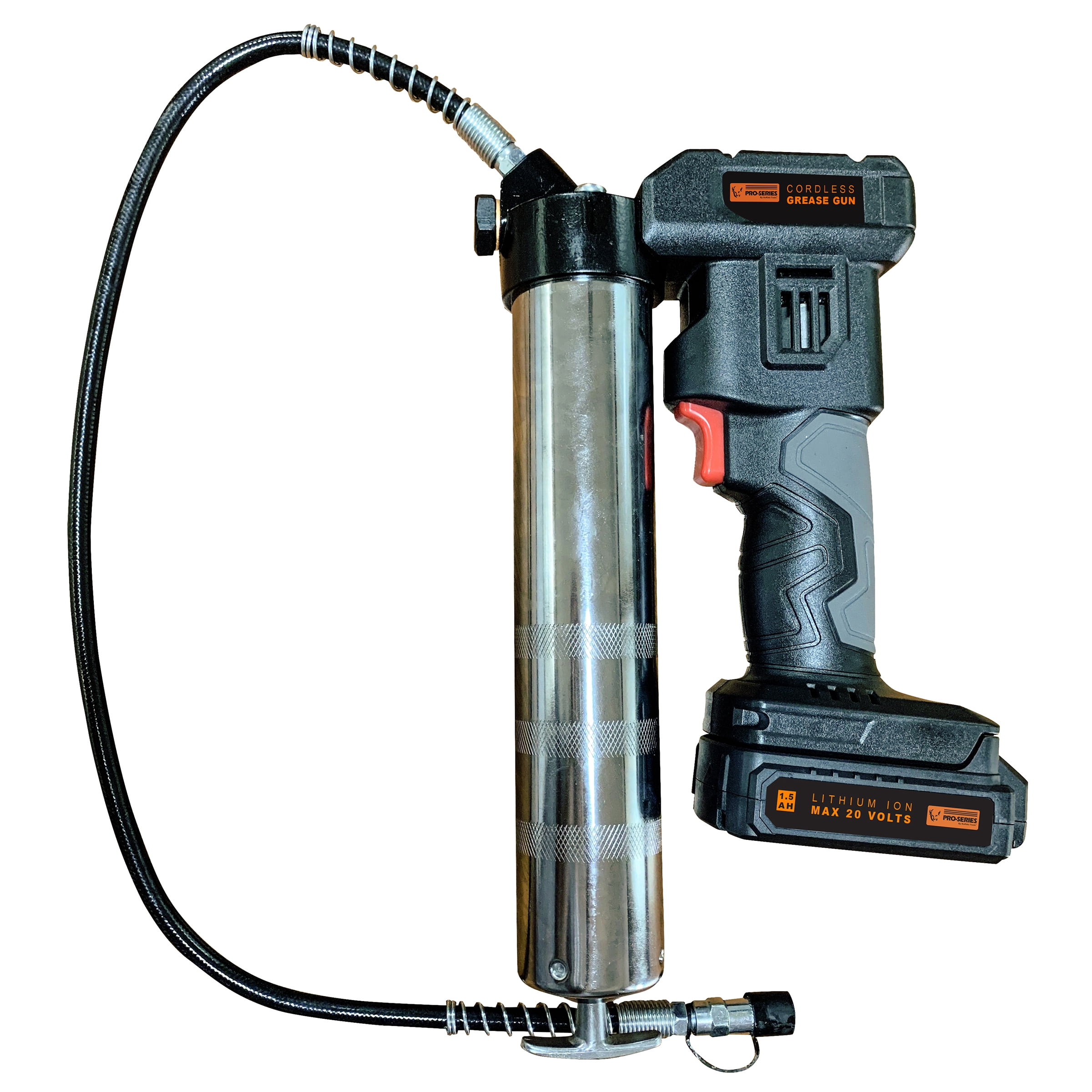 CGGUN20 20V Cordless Grease Gun, Black