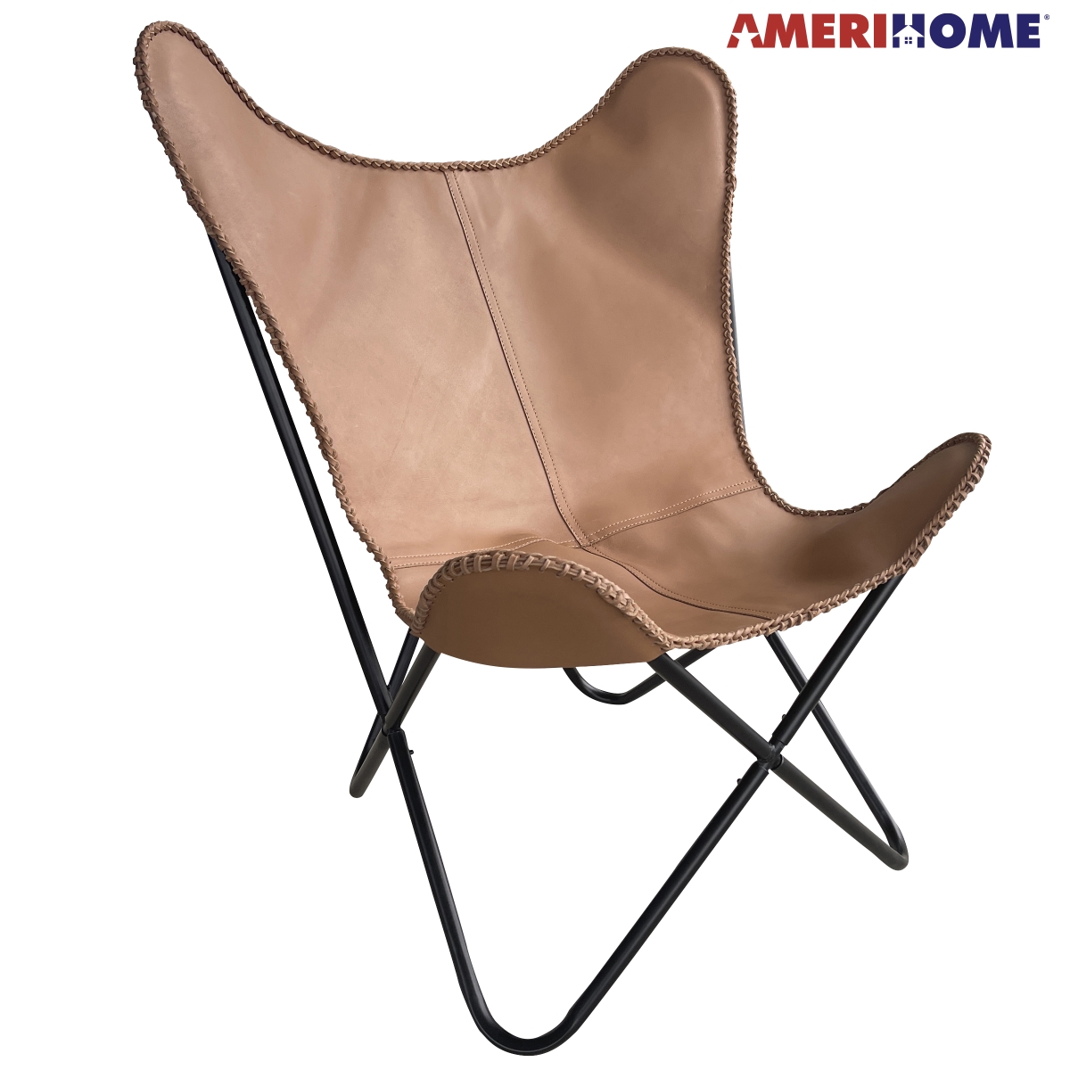BuffaloTools LBFCTN GENUINE LEATHER BURFLY CHAIR