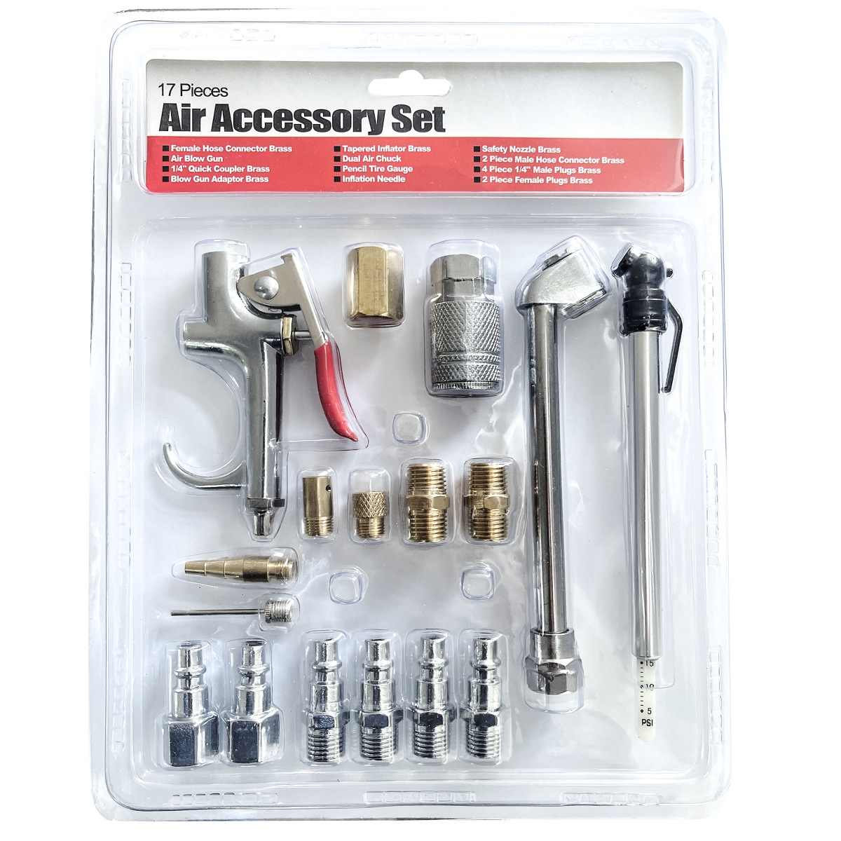 Buffalo Tools 17 PC AIR ACCESSORY KIT (AAKIT)