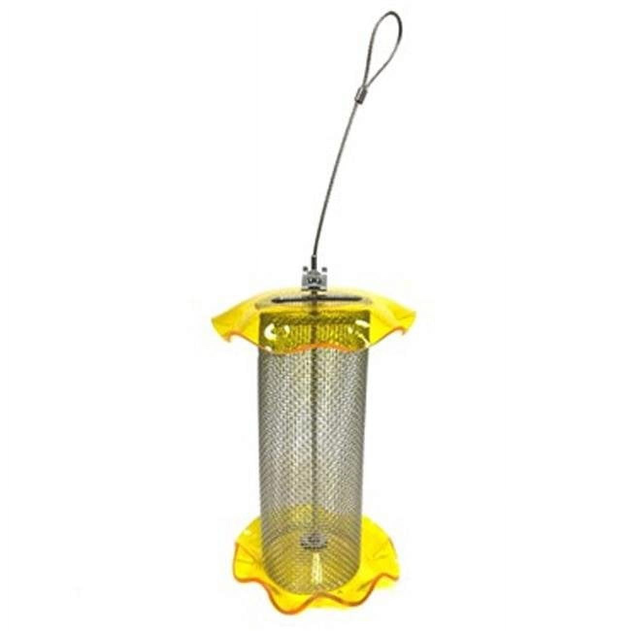 Picture of FOF FOFFF116A 7 in. Nyjer Acrylic Feeder&#44; 1 qt. - Yellow