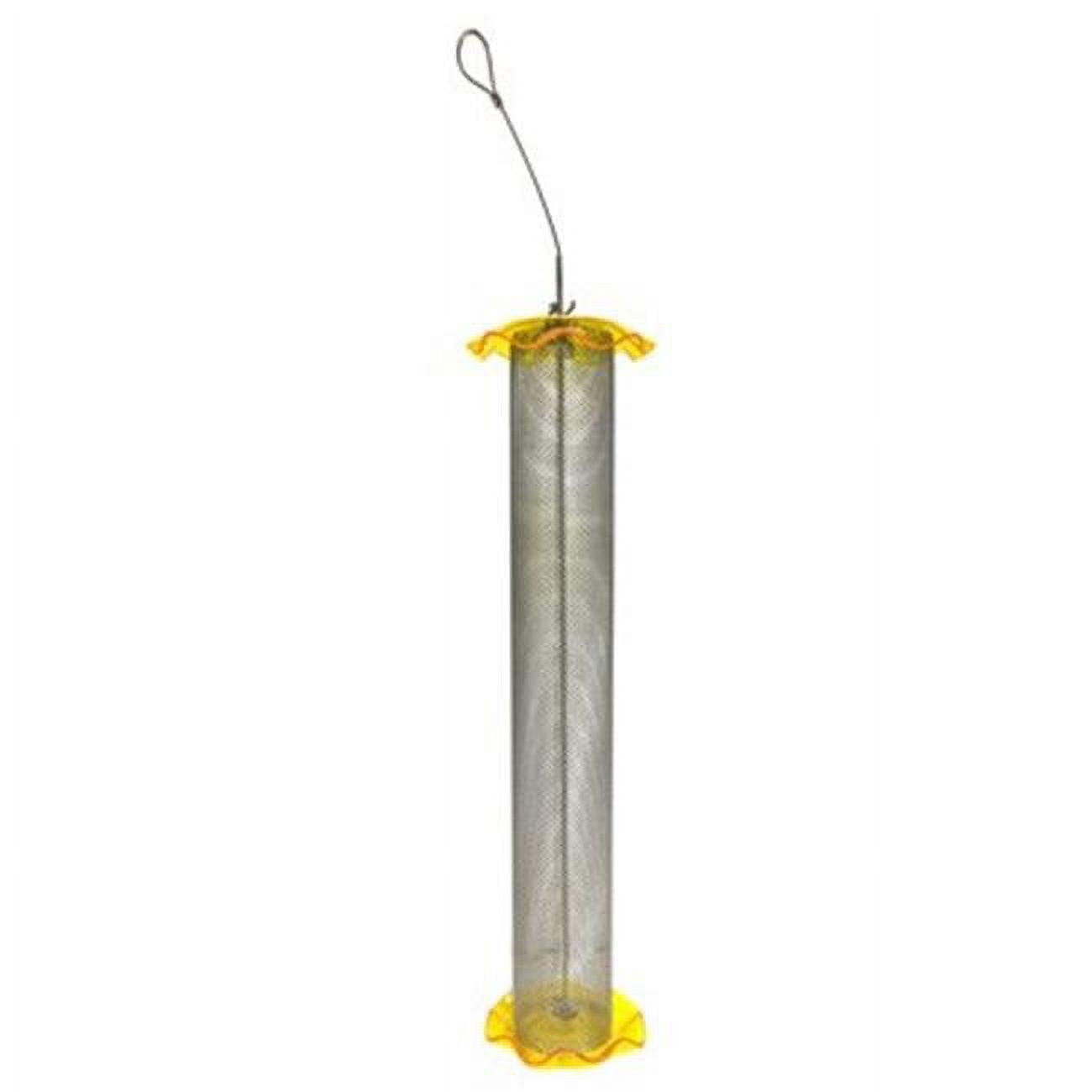 Picture of Friends of Flight FOFFFTALL116A 3 qt. Nyjer Acrylic Feeder&#44; Yellow - 19 in.