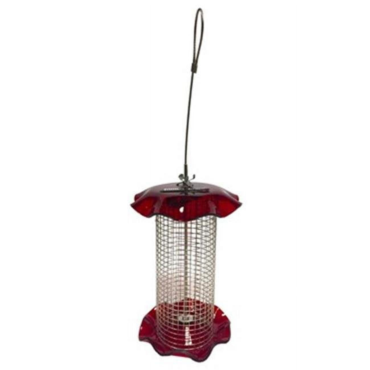 Picture of FOF FOFFF114 7 in. Seed Acrylic Feeder, 1 qt. - Red