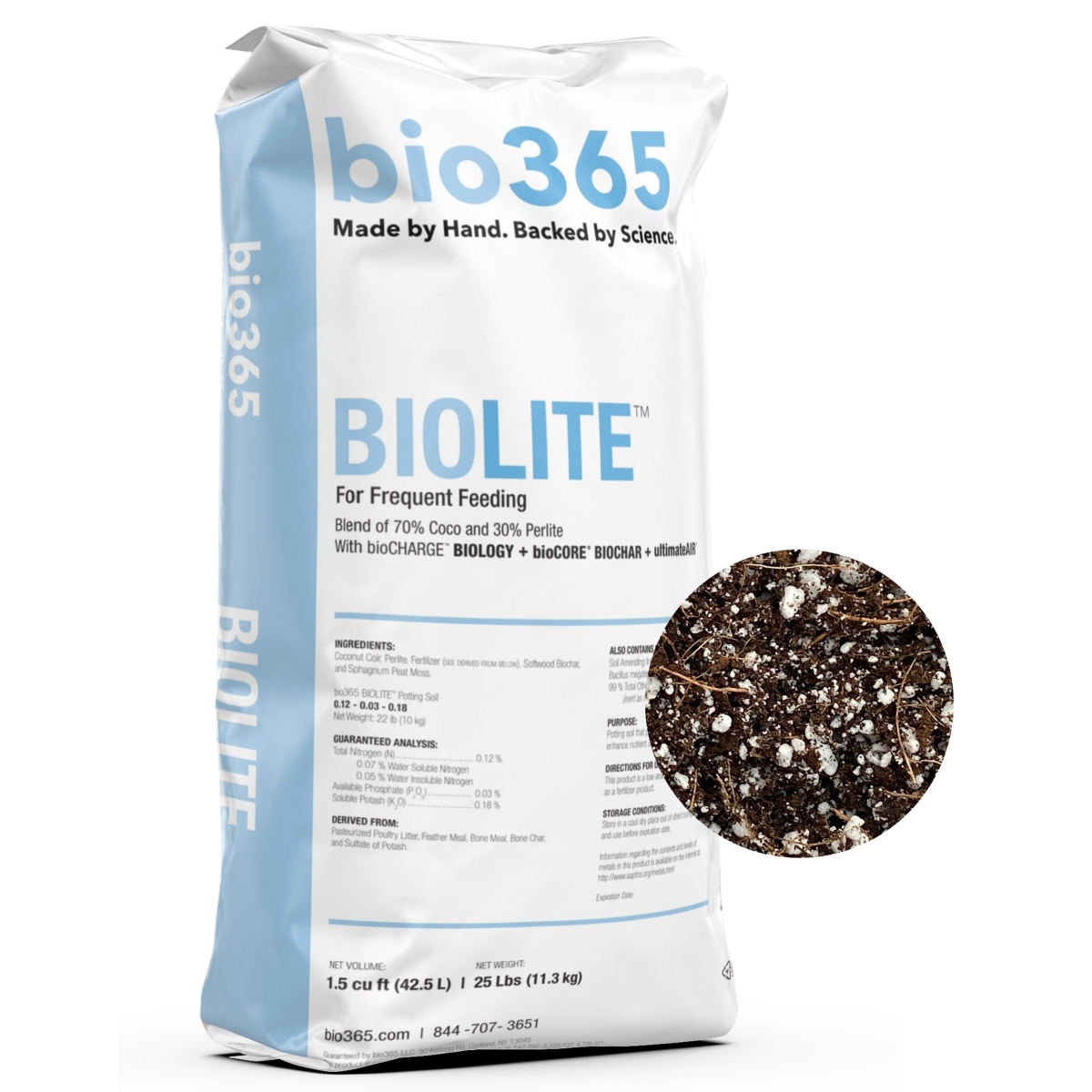 B365BL015001 1.5 cu. ft. BIOLITE - 85 Per Pallet