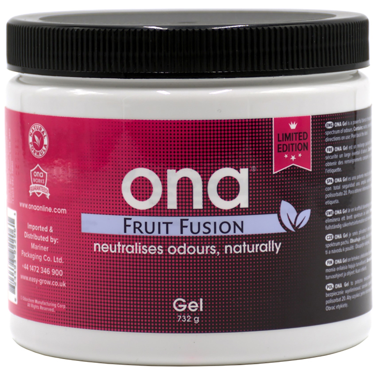 OCMOGL01LJGFF 25.8 oz Fruit Fusion Gel Odor Neutralizer
