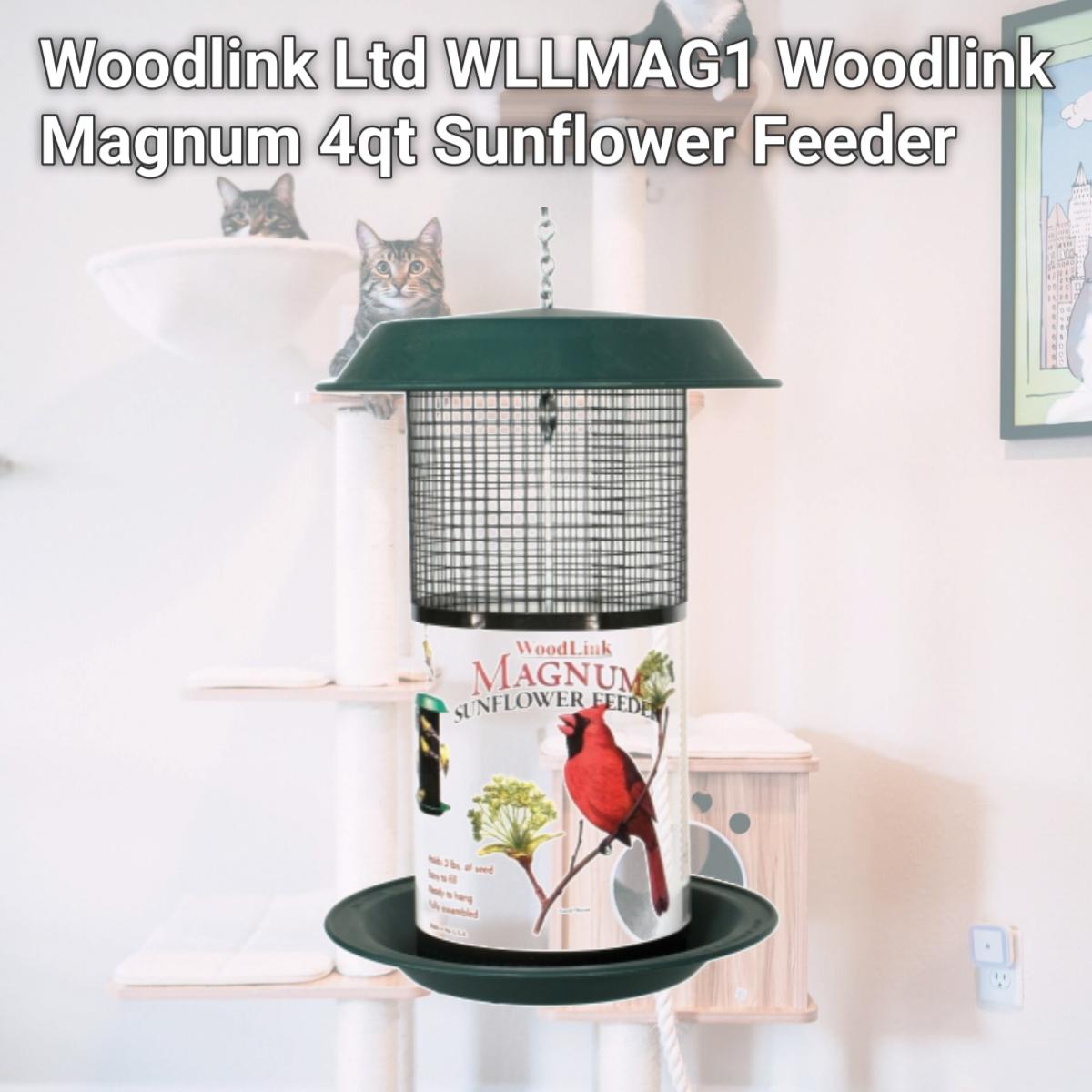 Picture of Woodlink Ltd WLLMAG1 Woodlink Magnum 4qt Sunflower Feeder