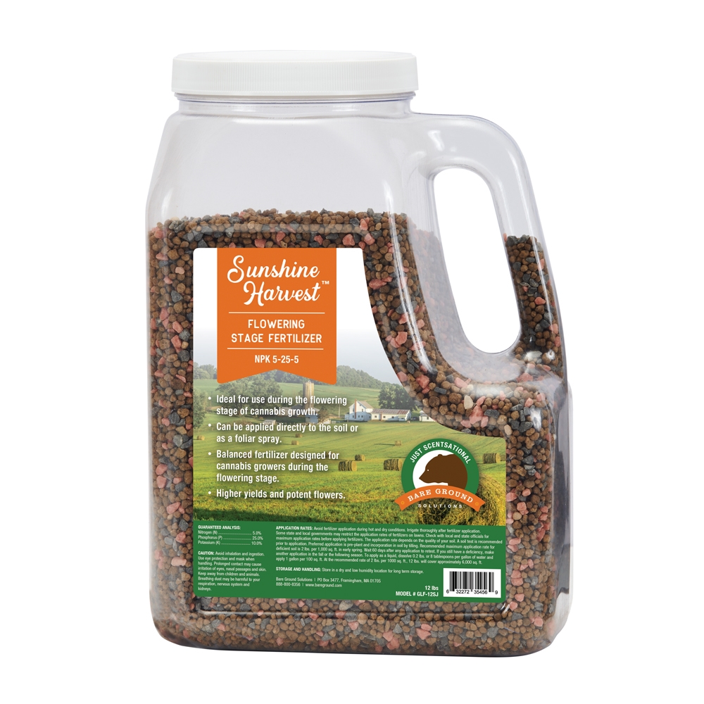 GLF-12SJ Flowering Stage Fertilizer NPK 5-25-5 12lb shaker