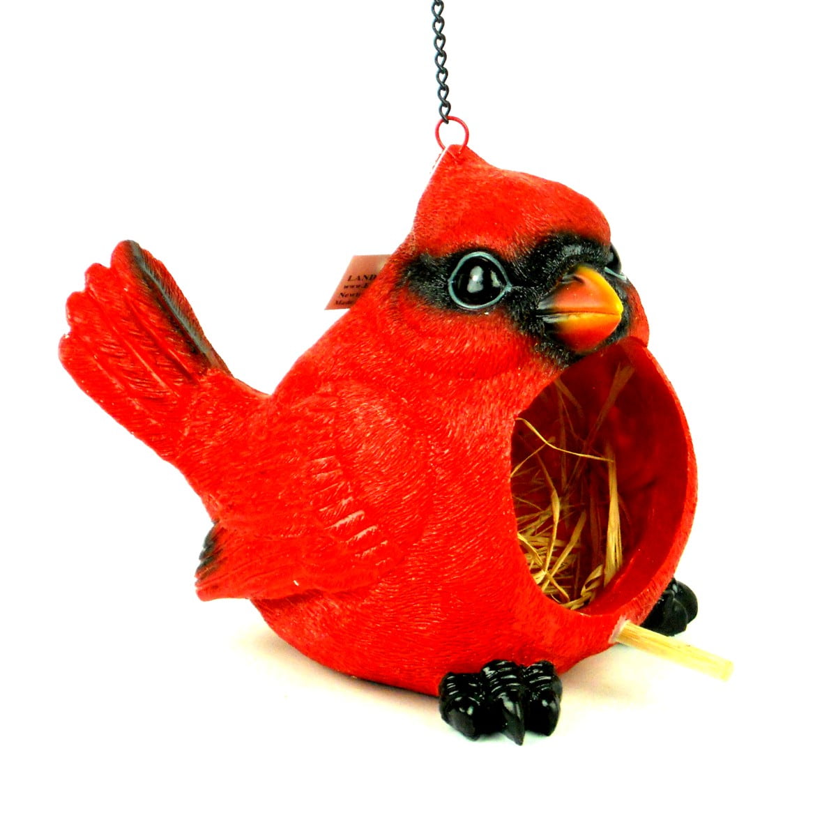 Picture of Land & Sea LS817CB1 Cardinal Birdhouse&#44; Red