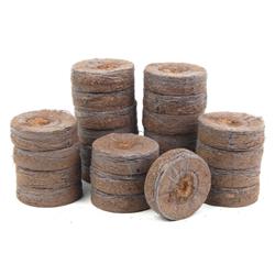 Seed Starting Pellets - 50mm - 24 Pack - Premium Peat Moss