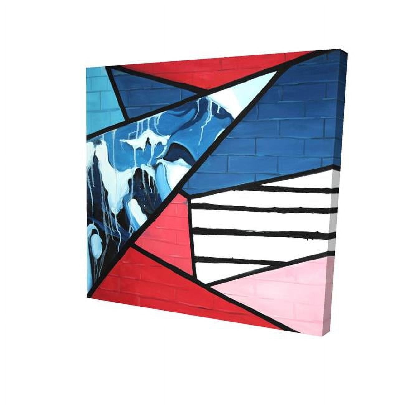 8 x 8 in. Diagonal Unity-Print on Canvas