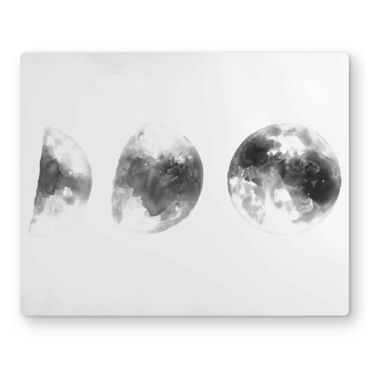 C1MP1620LKT5PK 16 x 20 in. Eclipse In Several Phases Wall Art - Scandinavian Metal Print Decor