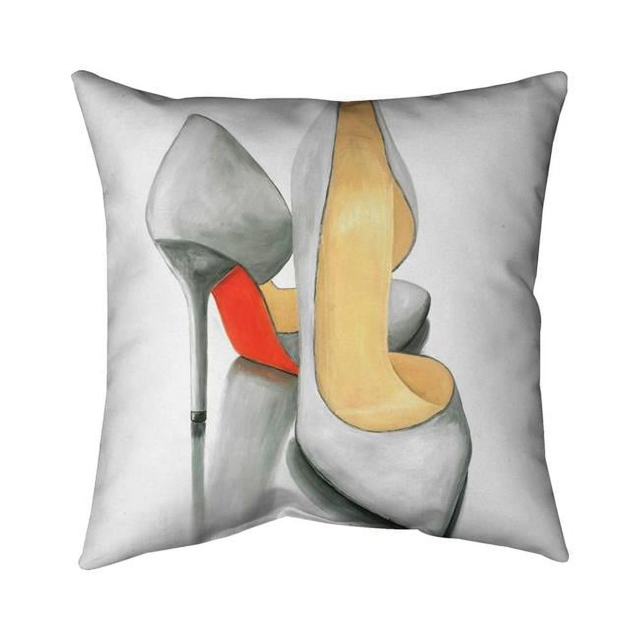 20 x 20 in. High Heel Ready to Wear-Double Sided Print Indoor Pillow