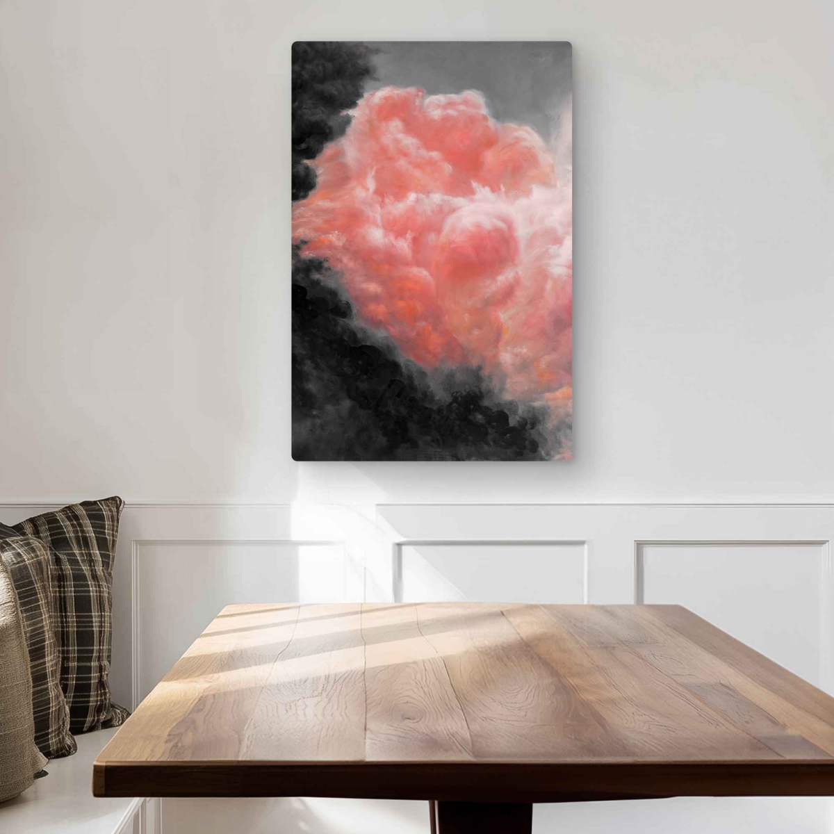 C1MP2030JOBO9U 20 x 30 in. Dark Clouds Wall Art - Landscapes Living Room Metal Print