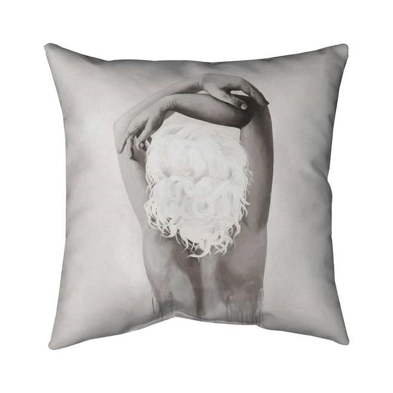 20 x 20 in. Feminine Delicacy-Double Sided Print Indoor Pillow