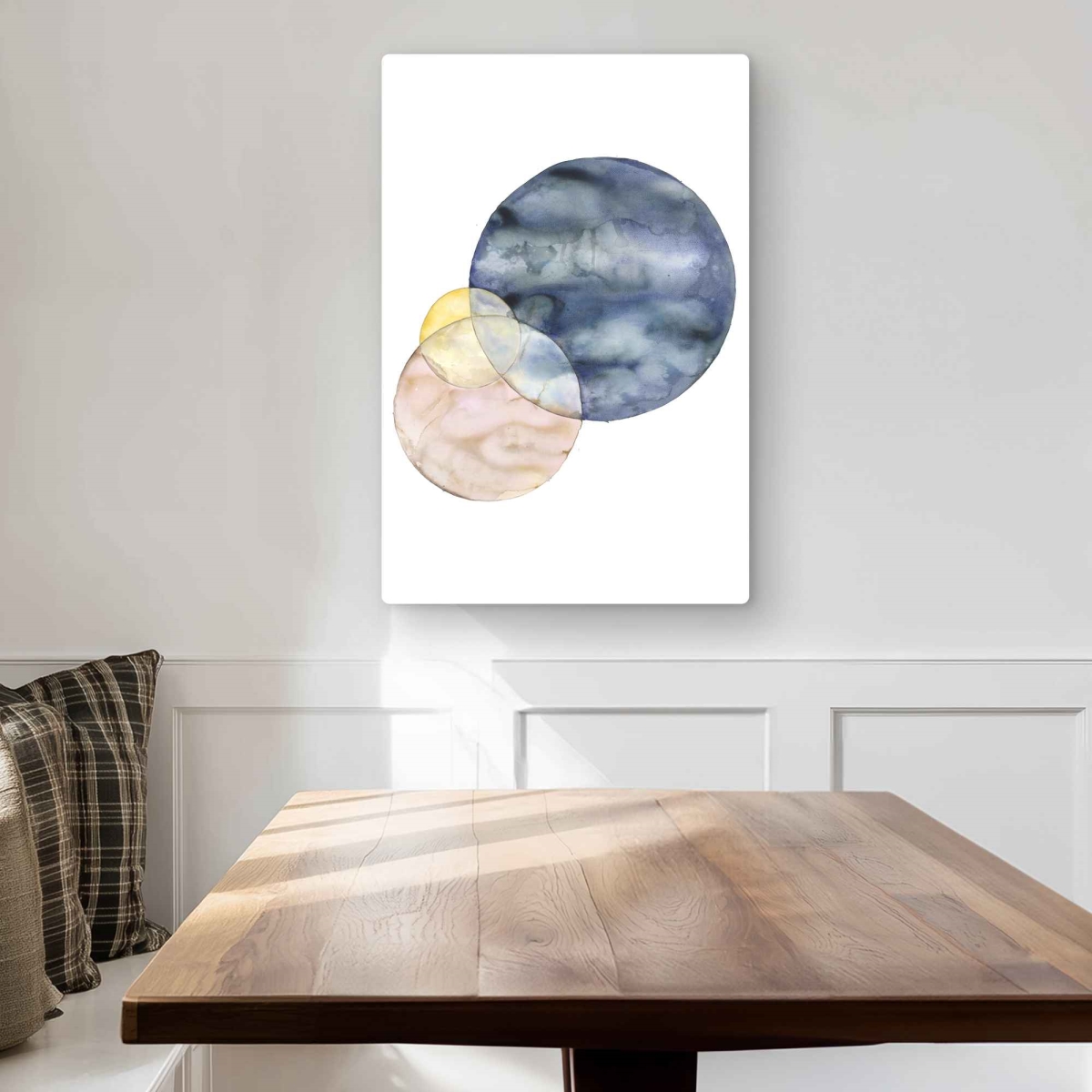 C1MP20305Z0G42 20 x 30 in. Circles - Patterns Livingroom Metal Print Wall Art for Home Decor
