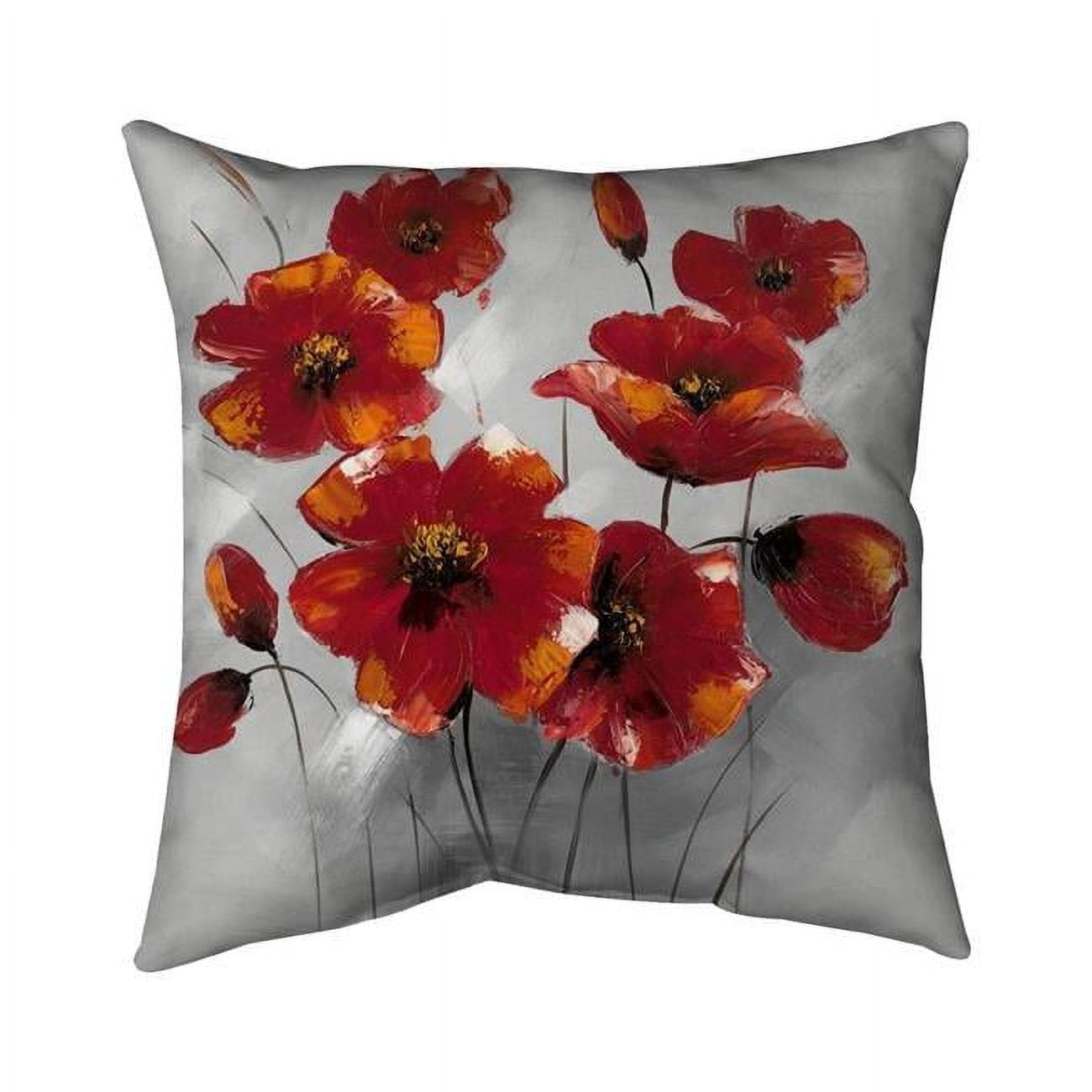 20 x 20 in. Anemone Flowers-Double Sided Print Indoor Pillow
