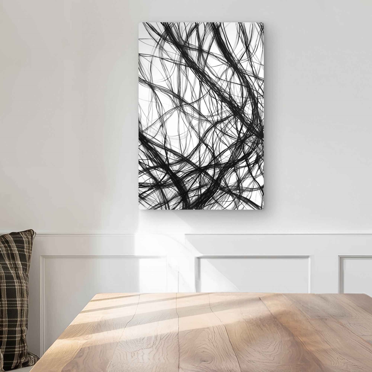 C1MP1218T9CC7E 12 x 18 in. Connection - Man Cave Shapes Metal Print Wall Art for Home Decor