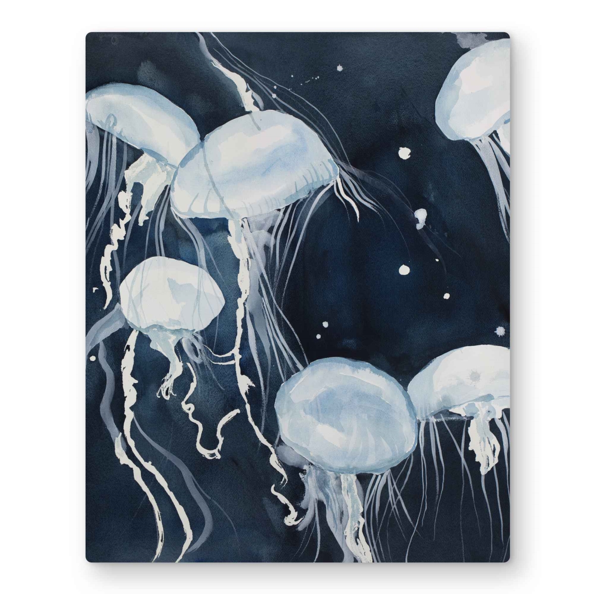 C1MP1620J232A6 16 x 20 in. Medusa Bathroom Sea Metal Print Wall Art - Coastal Home Decor Accent