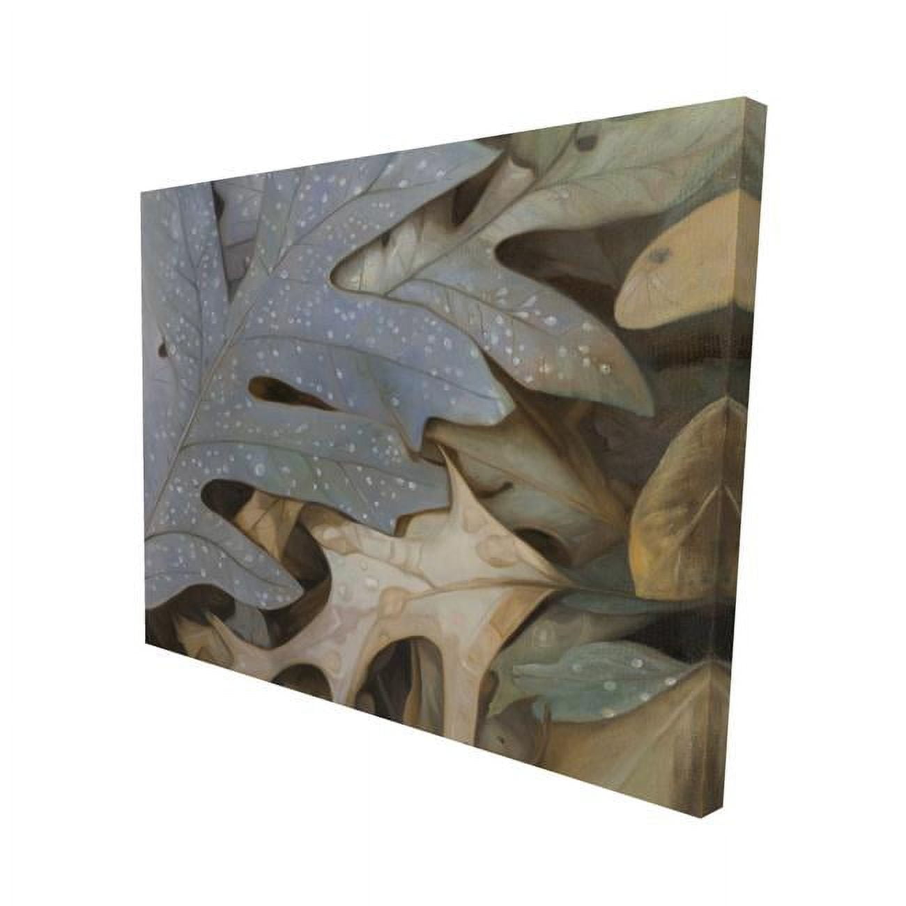 8 x 10 in. Autumn Leaves-Print on Canvas
