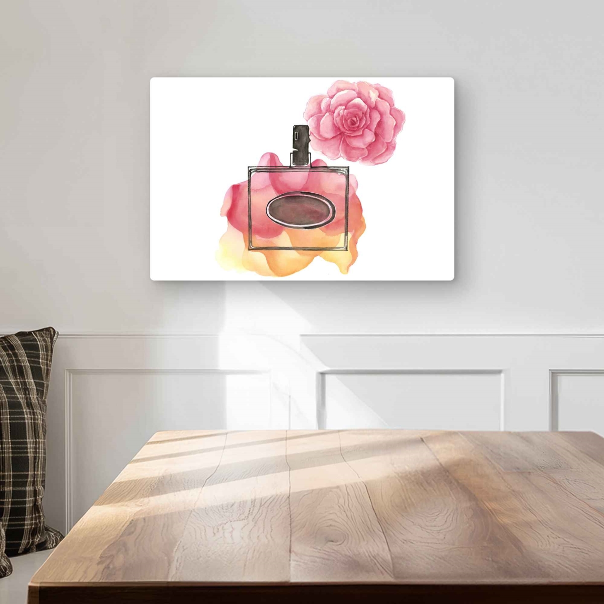 C1MP12183NKKEW 12 x 18 in. Sweet Fragrance - Orange Beauty Metal Print Wall Art for Home Decor