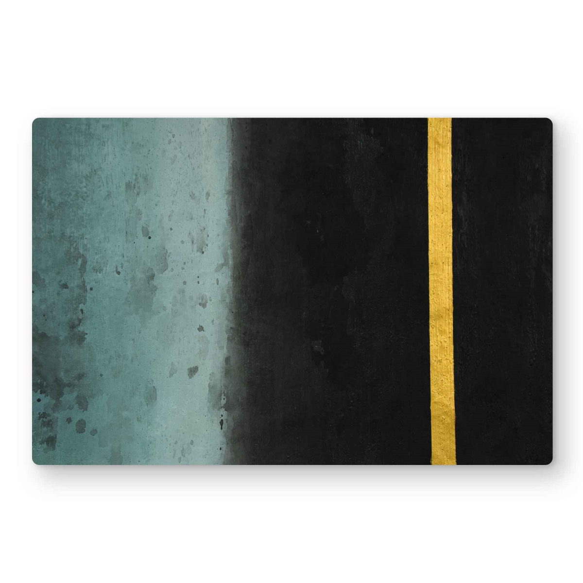 C1MP1218D6ICQM 12 x 18 in. Twilight Metal Print Wall Art - Man Cave Shapes Home Decor Art