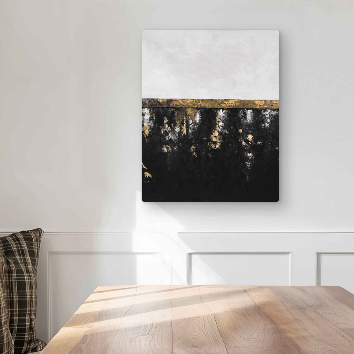 C1MP162017R3CG 16 x 20 in. Abstract Container - Industrial Metal Print Wall Art for Living Room