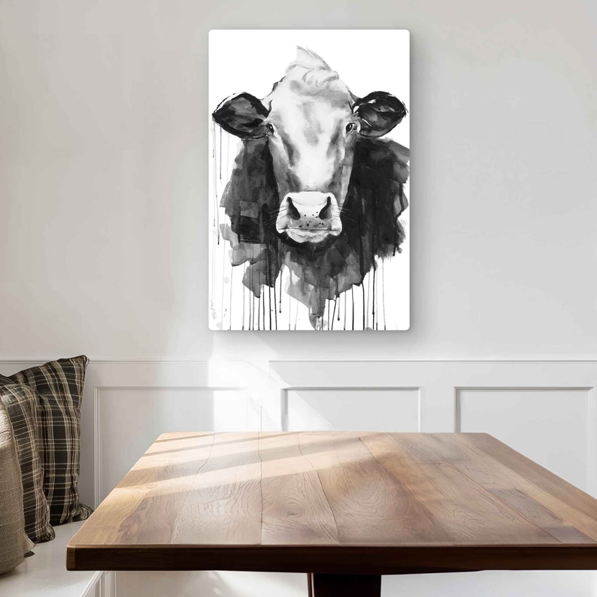 C1MP2030N29EWX 20 x 30 in. Cow - Animals Livingroom Metal Print Wall Art - Home Decor Accent
