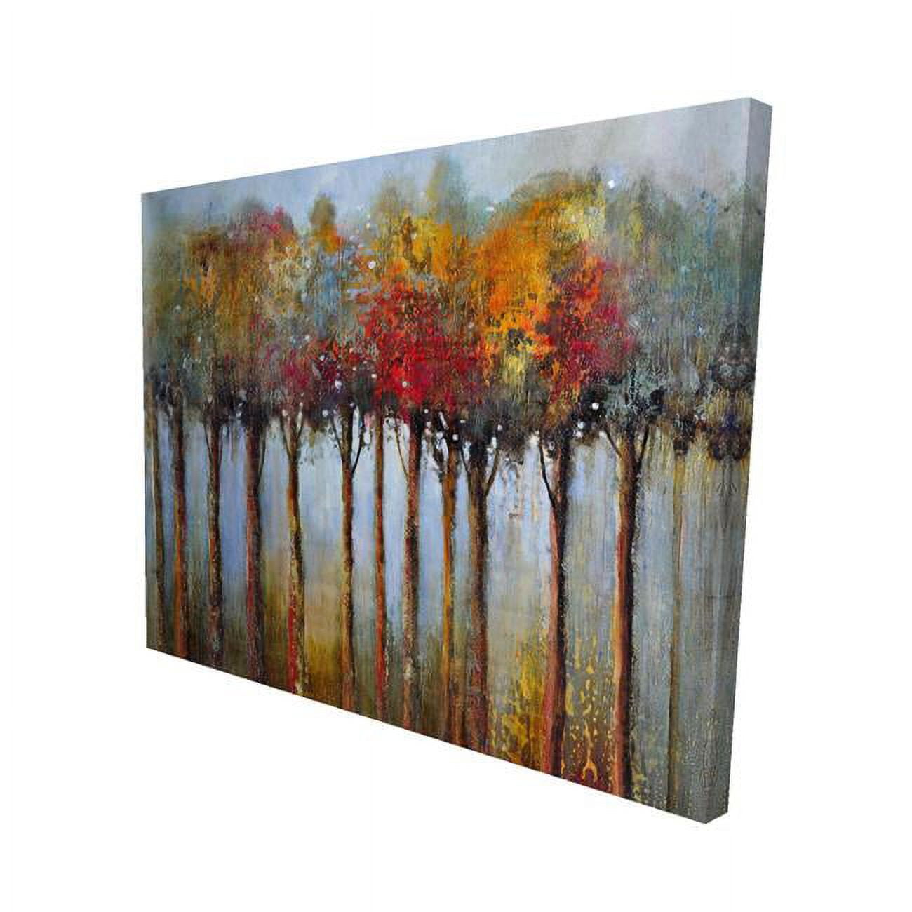 8 x 10 in. Colorful Leaves Trees-Print on Canvas