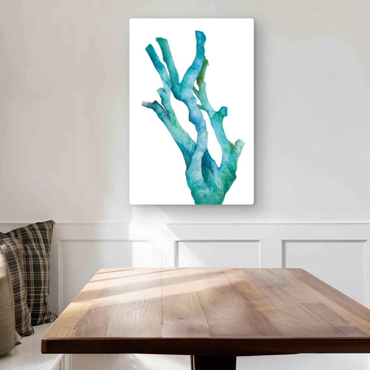 C1MP20300TMEPP 20 x 30 in. Small Watercolor Sea Coral Wall Art - Marine Metal Print