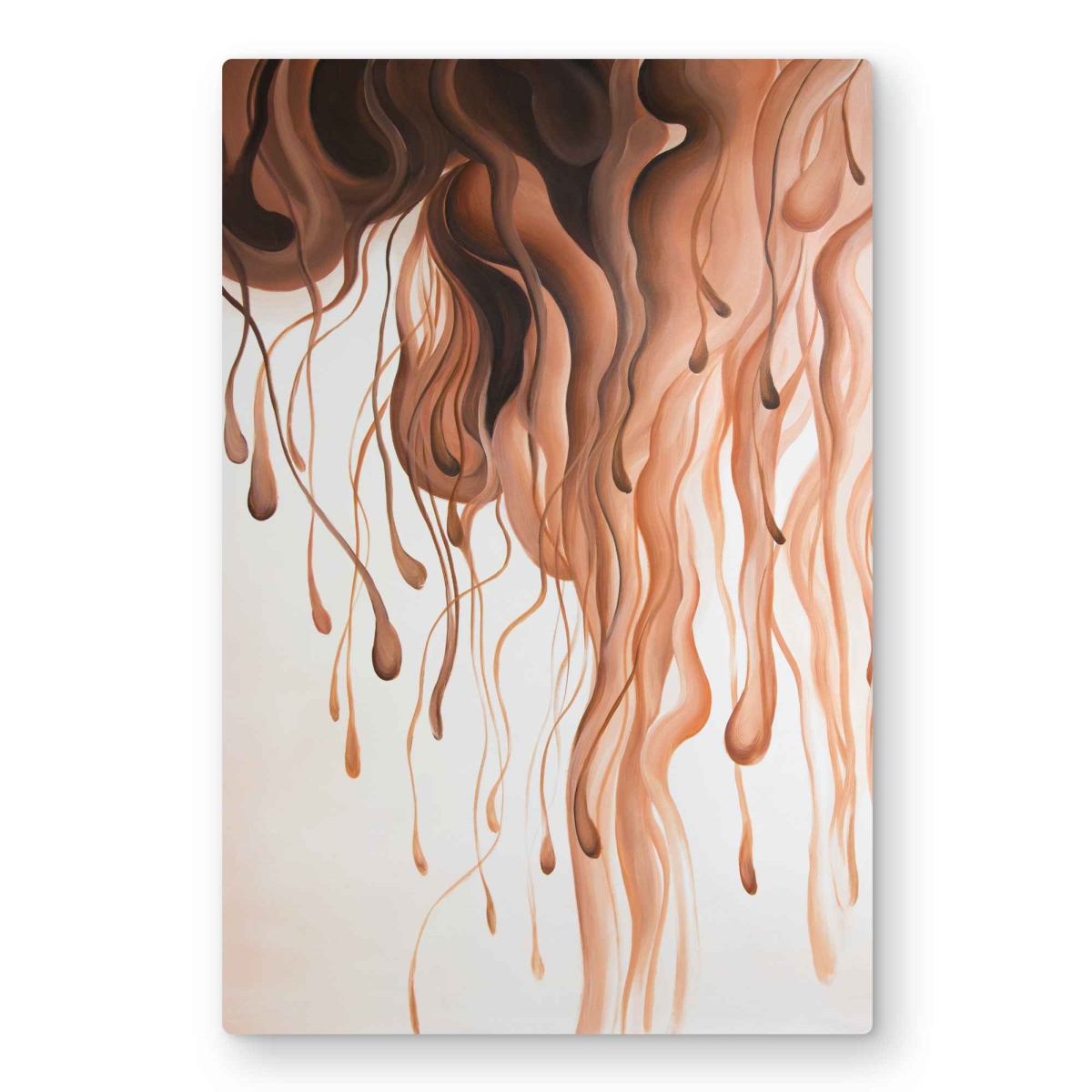 C1MP2030M6PQQ6 20 x 30 in. Eruption - Modern Abstract Metal Print Wall Art for Home Decor