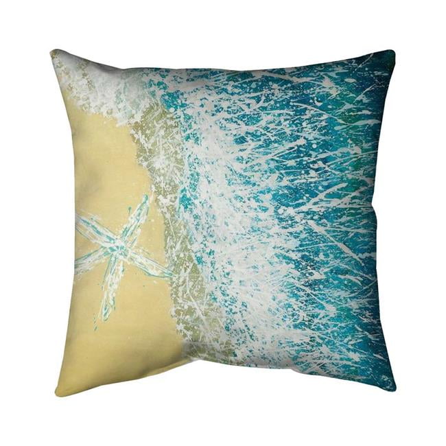 26 x 26 in. Left Side Seastar-Double Sided Print Indoor Pillow
