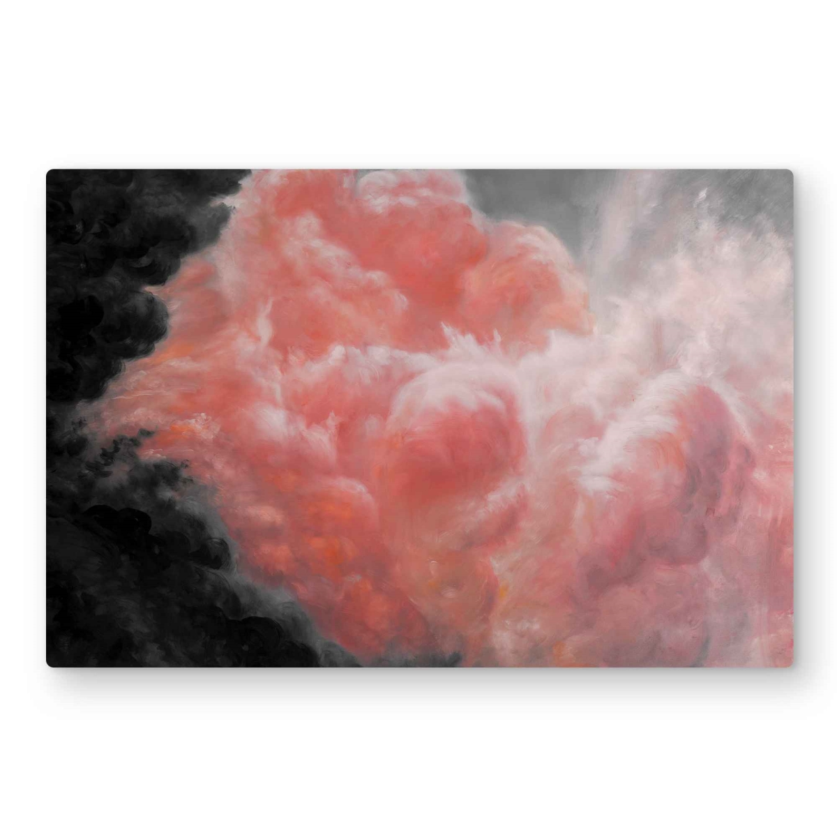 C1MP2030TCLDSJ 20 x 30 in. Dark Clouds - Astronomy Metal Print Wall Art for Bedroom Decor