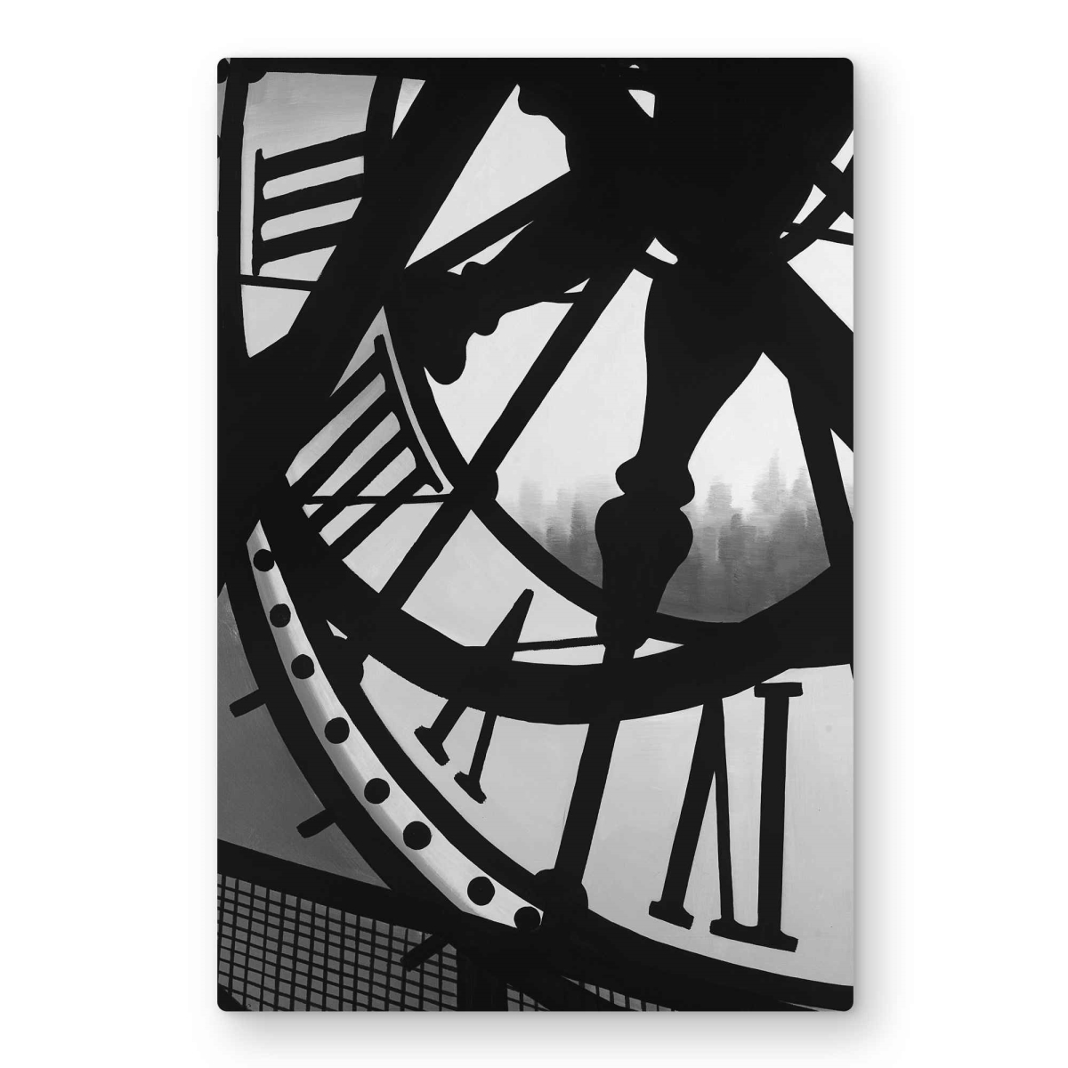 C1MP2030S6DOCU 20 x 30 in. Giant Clock In Orsay Museum - Metal Print Wall Art for Home Decor